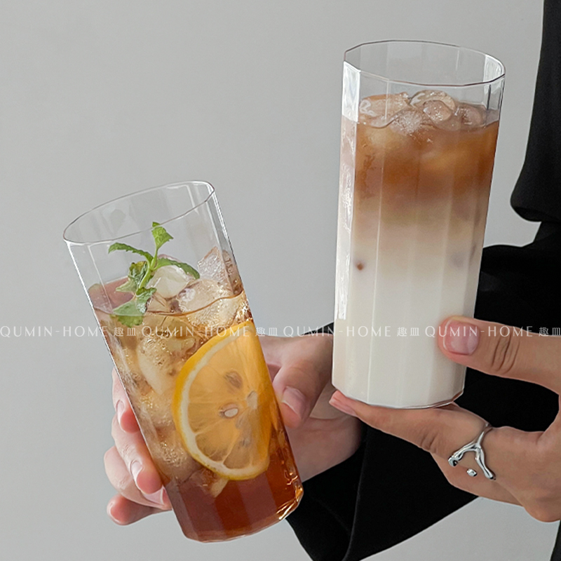 网红高颜值ins家用咖啡厅玻璃杯