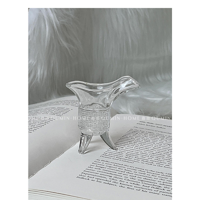 仿古酒樽玻璃白酒杯子待客分酒器