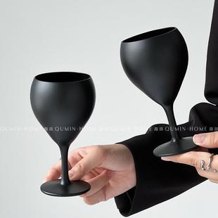 趣皿ins风创意鸡尾酒轻奢红酒杯高档葡萄酒杯香槟杯玻璃高脚杯子