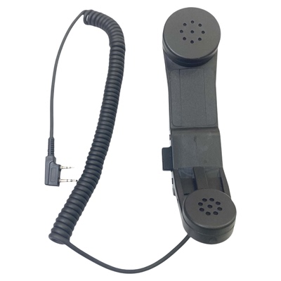 通用K头对讲机手握电话手咪H250 PTT通讯电台手柄话筒M头