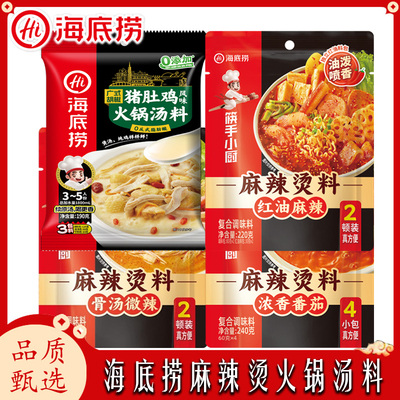 海底捞猪肚鸡风味汤料240g