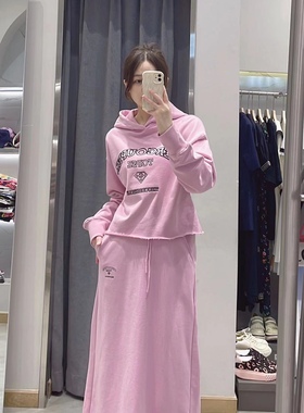 The God Particle 程晓玥同款2023秋季款tgp连帽印花短款复古卫衣