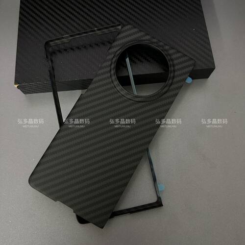 适用vivoxfold5手机壳xfold5pro凯夫拉XFold3pro碳纤维新款XFold3折叠屏XFold2保护套XFold高级轻奢XFold+