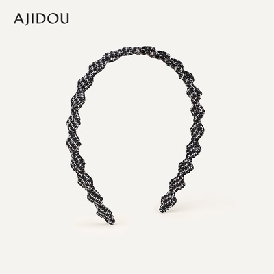AJIDOU阿吉豆简约细发箍