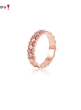 AJIDOU阿吉豆戒指女款设计感指环尾戒
