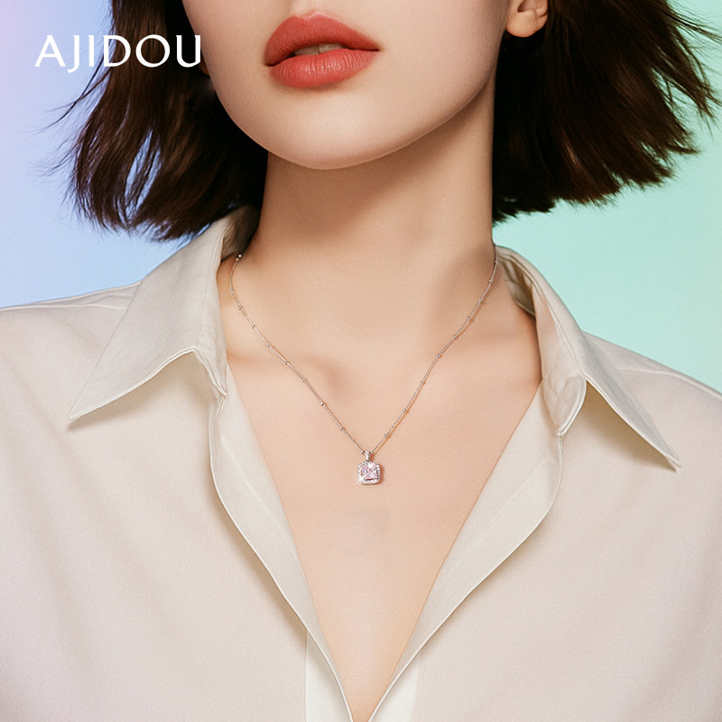 AJIDOU阿吉豆项链毛衣链锁骨链