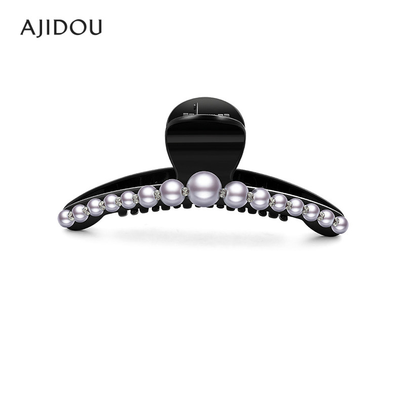 AJIDOU阿吉豆抓夹女款简约休闲发夹发饰