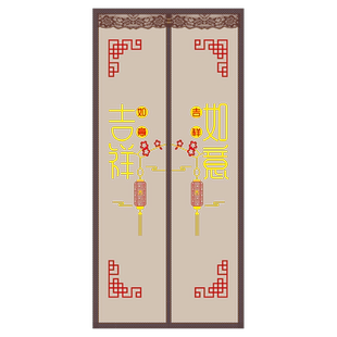 防蚊门帘2025新款魔术贴磁性夏季金刚网纱门纱窗家用全磁条防蝇帘