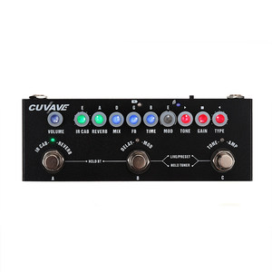 CUVAVE电吉他单块组合效果器Cube Baby内置蓄电池音箱模拟录音