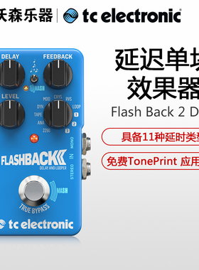 TC Electronic FlashBack 2 Delay looper 延时电吉他单块效果器