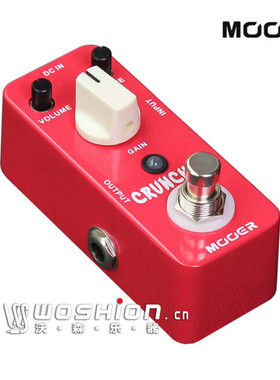 MOOER/魔耳 cruncher Distortion英式压缩失真单块效果器