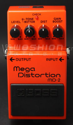 罗兰  BOSS MD-2 MD2 电吉他 失真单块效果器