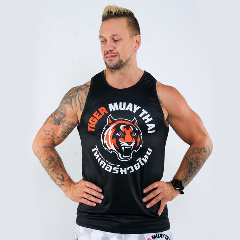 MMA老虎泰拳格斗运动背心健身房