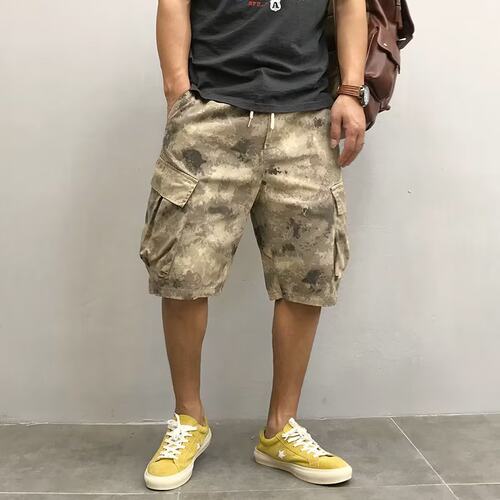 2025夏季新款迷彩中裤