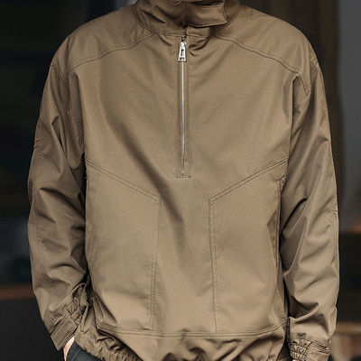 立领潮牌休闲外套新款工装夹克