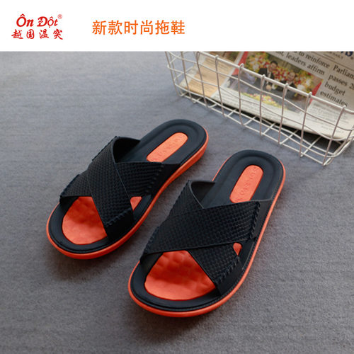 越南橡胶夏季户外耐磨防滑凉拖鞋