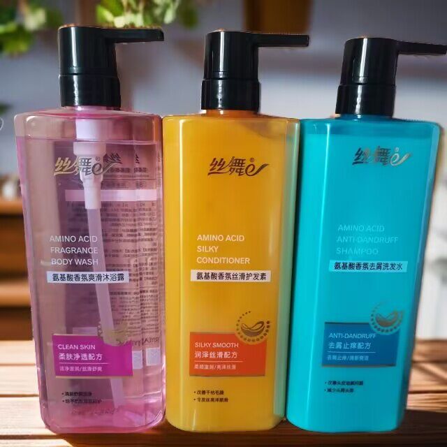 依妍氨基酸洗发露800ml丝舞去屑依妍洗发水柔顺香氛沐浴露护发素