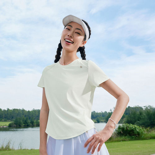 乔丹女子短袖T恤衫2026年夏季新款透气冰感商场同款QDEHS2262057