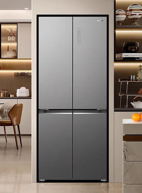 美菱456升十字对开门冰箱风冷无霜全空间净味超薄BCD-456WP9BX