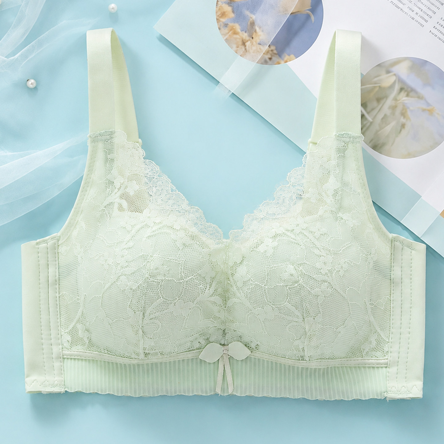 收副乳防下垂调整型中厚内衣女士
