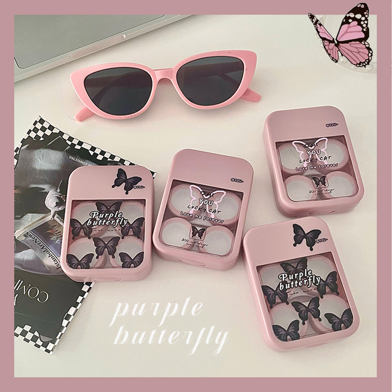 甜酷y2k千禧复古美瞳盒