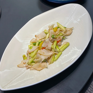 农家乐小炒异形餐具热菜盘炒菜后厨餐具川菜土菜馆中式 不规则盘子