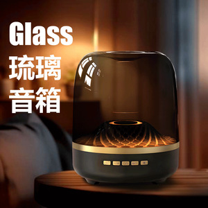 华强北适用哈曼卡顿琉璃4代桌面RGB灯光重低音炮无线蓝牙音箱音