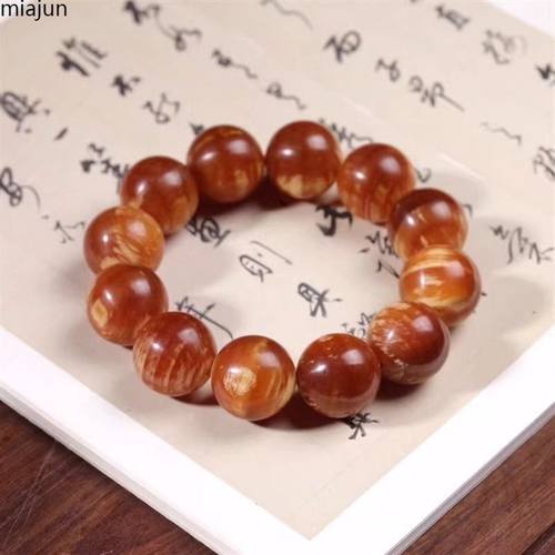 北东北全透明琥珀松明子无木料