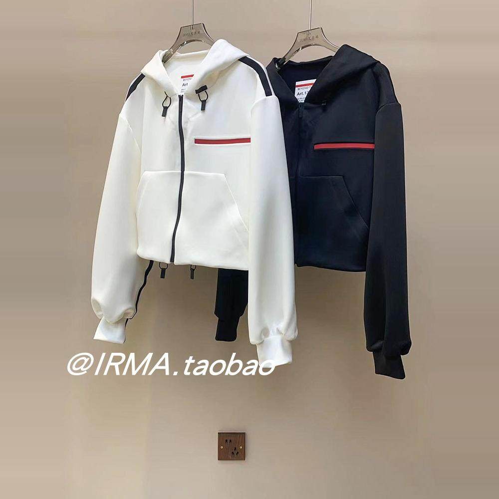 P*连帽夹克卫衣外套女24早春