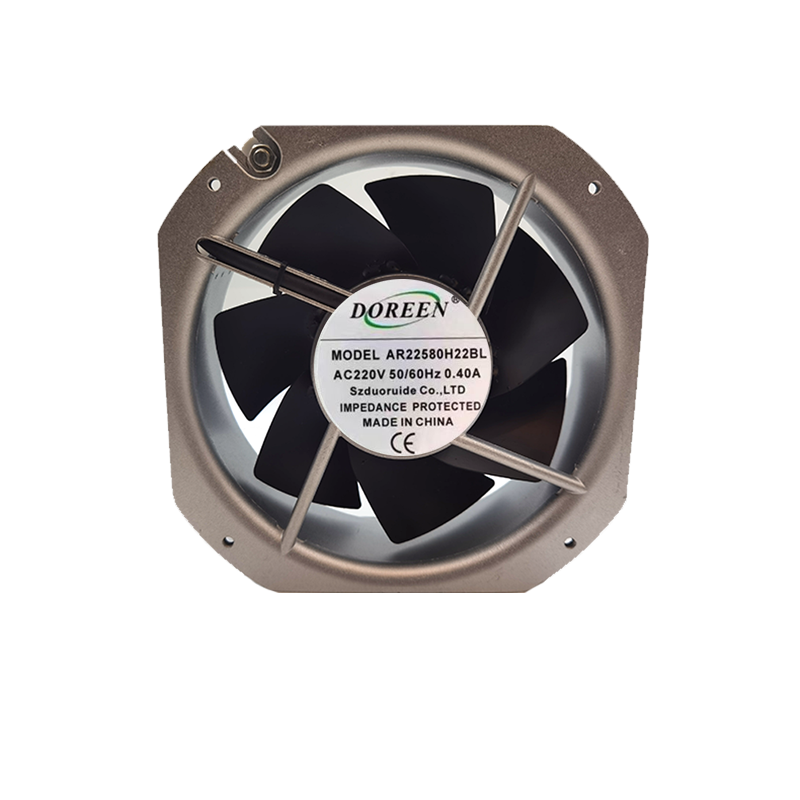 全新DOREEN AR22580H22BL AC220V 0.40A 金属大风机机箱 散热风扇