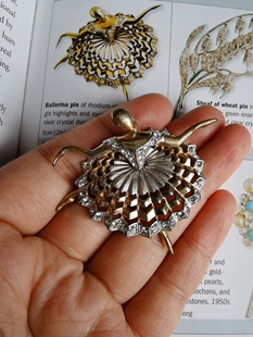 【英国发货】Vintage Marcel Boucher 芭蕾舞女胸针