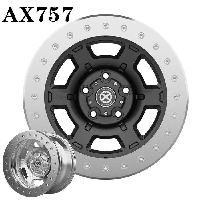 AX757专业越野防脱圈轮毂