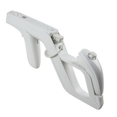 wii射击枪 wii枪托 枪架 will游戏光枪zapper枪架 配件