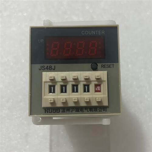 正宗原装HUOD沪瓯JS48J-A/JS48J-B 带记忆预置数计数器 电压齐全
