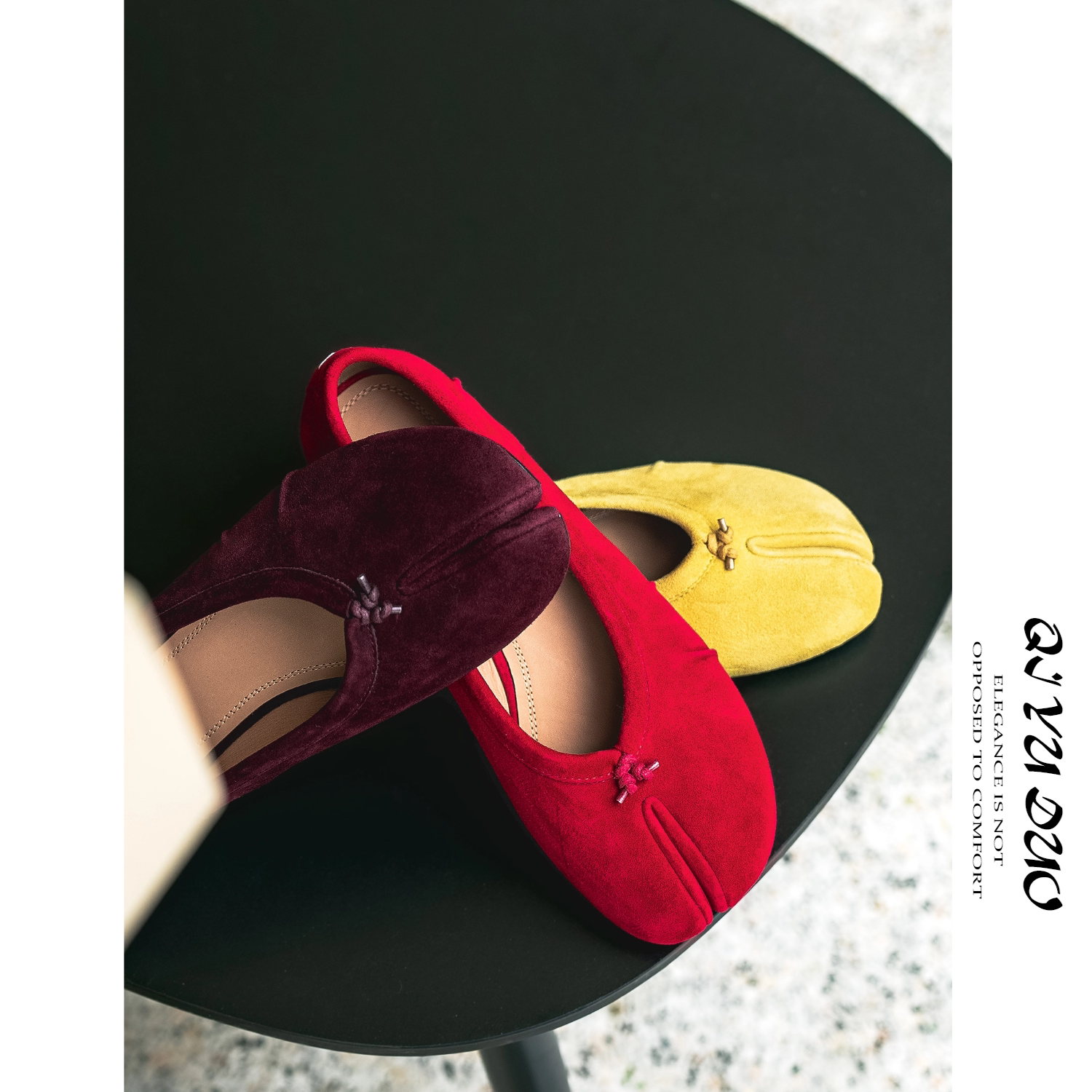 Tabi分趾芭蕾鞋女软底猪蹄单鞋图片