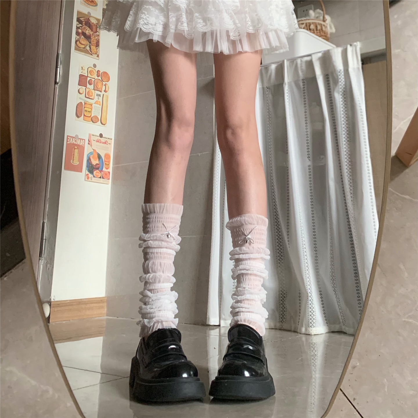 AYTofilms泡泡纱袜套防晒袖套