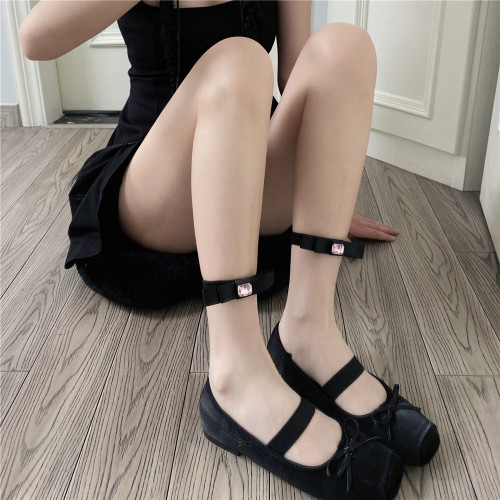 少女超薄水晶丝夏季女透明短袜