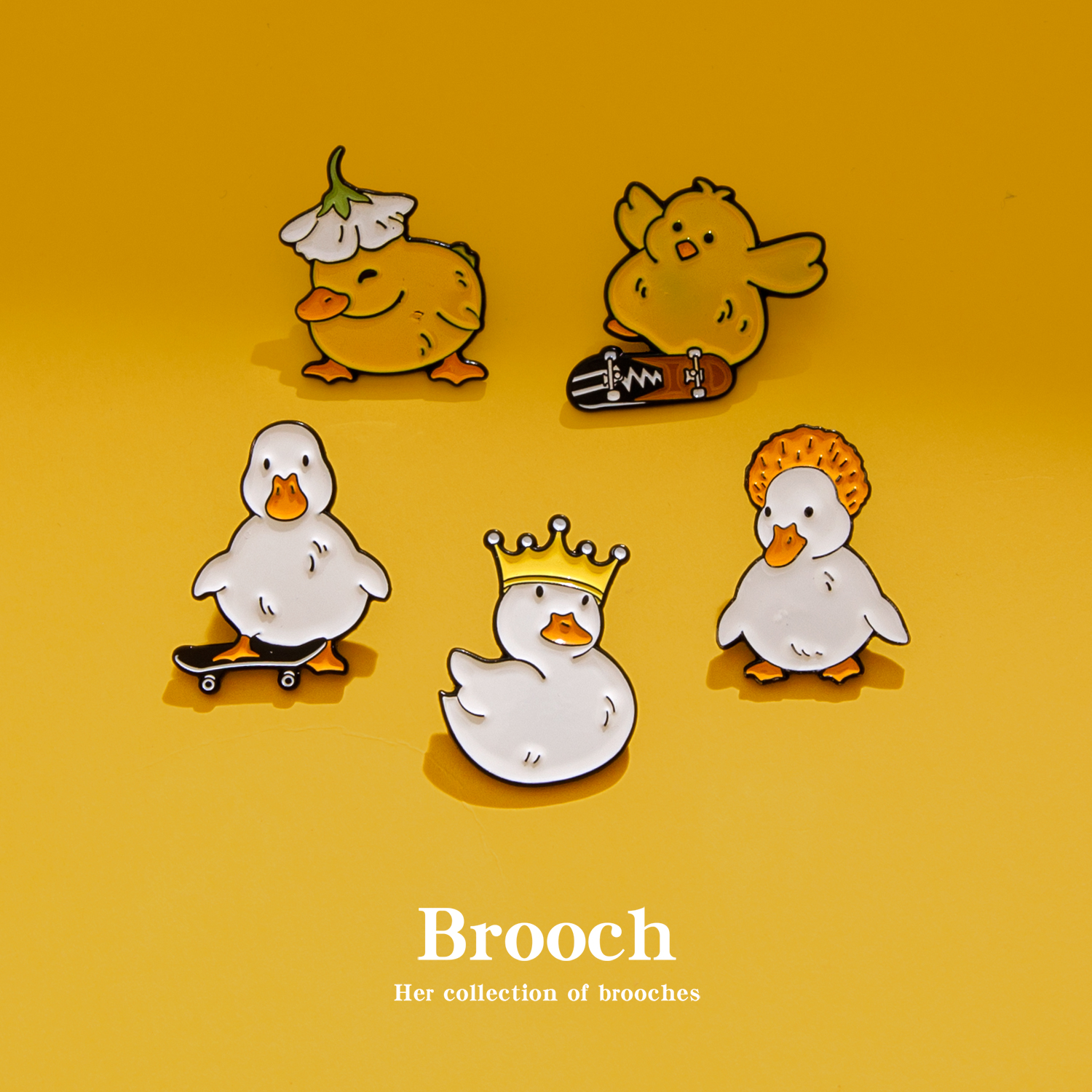 2024新款她然卡通胸针