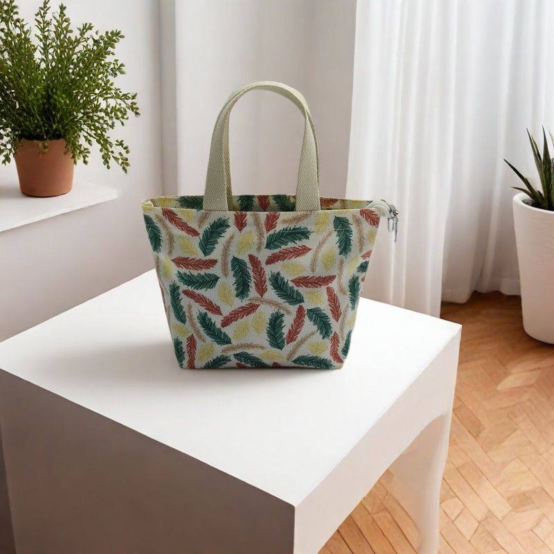 帆布包韩版简约印花迷你手提袋休闲上班手拎包外出托特包轻便布袋,箱包皮具/热销女包/男包,时尚帆布包,淘宝优惠券,粉丝福利购,淘宝优惠卷