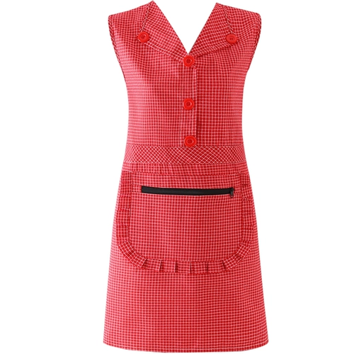 Фартук с молнией, милая японская юбка для работы, в корейском стиле