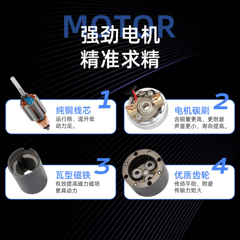 ZHENGK正科 ZGX38REE有刷可调速正反转低噪音行星减速电机12V