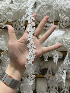 波浪不规则花朵精品水溶蕾丝花边diy手帐手工娃衣童装服装辅料