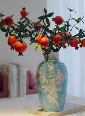 陶瓷花瓶青花瓷高级感摆件