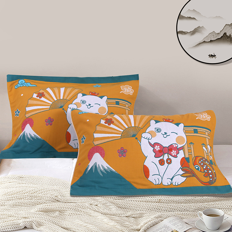 枕巾52*78cm【一对装】全棉家用