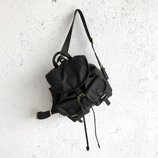 大容量2025新款 轻便尼龙牛津布布料背包防泼水健身包旅行双肩包女