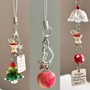 创意节日一颗苹果挂件钥匙扣礼物情侣闺蜜包包挂件平安果圣诞礼物