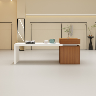 子包包高低展示桌子 店鞋 女装 店木制中岛台店铺收纳储物展示台服装