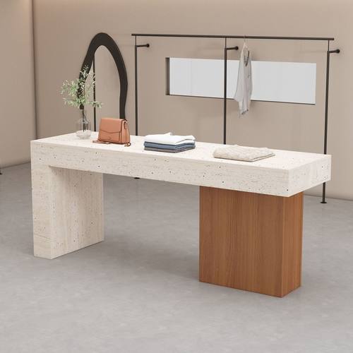 服装店中岛桌女装店铺中间流水台