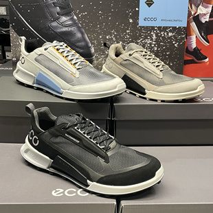ECCO爱步男鞋 防滑透气徒步鞋 户外跑步鞋 823814健步2.1 休闲鞋