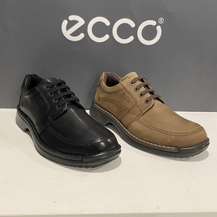 年中特价 ECCO爱步男鞋 商务休闲鞋 500134融合 牛皮舒适正装 皮鞋